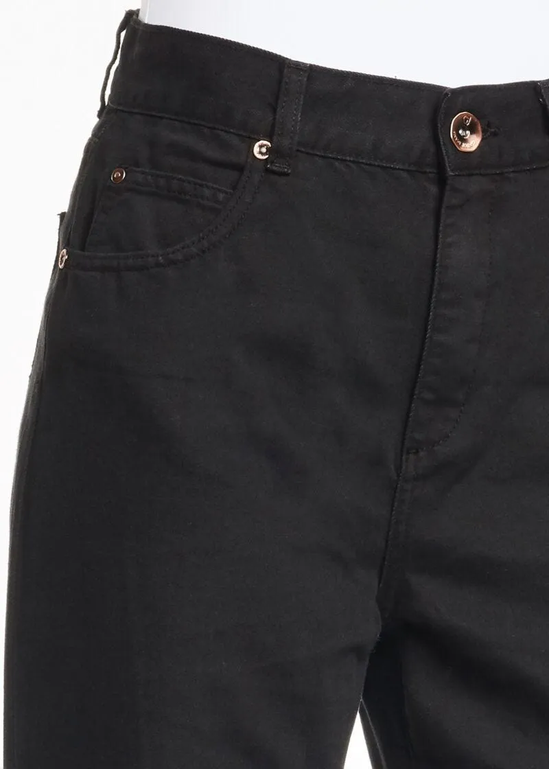 Pantaloni in twill di misto cotone