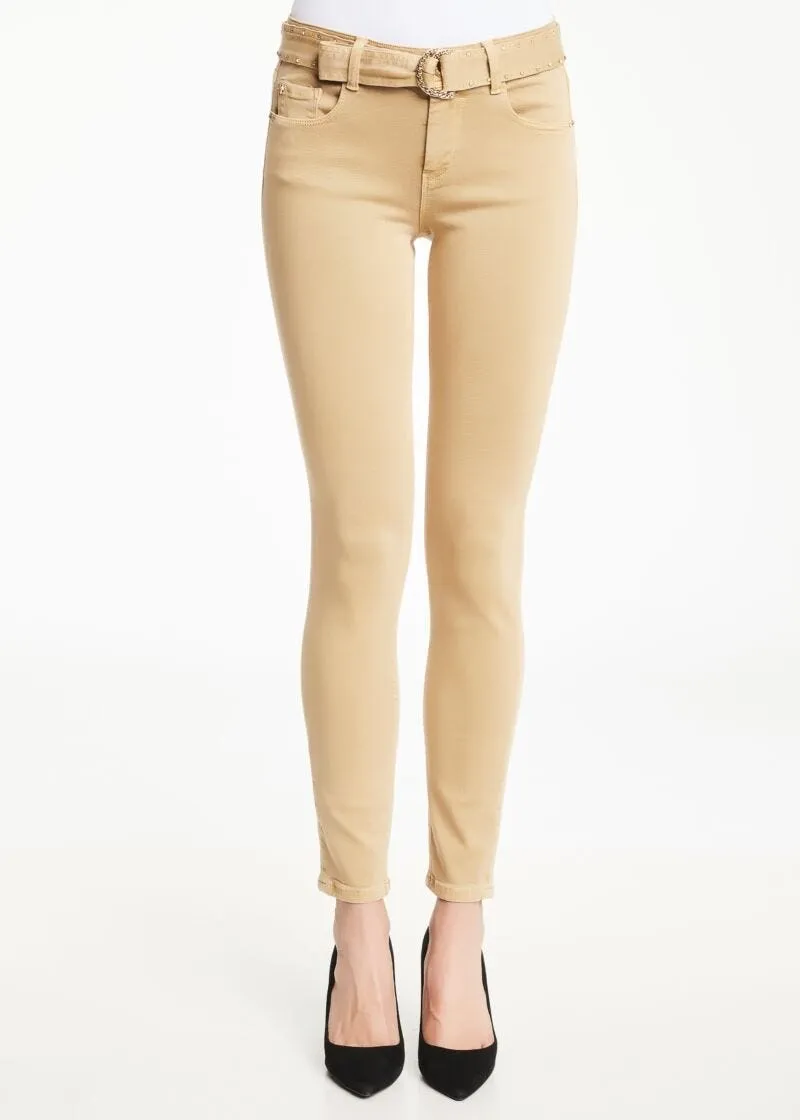 Pantaloni in twill