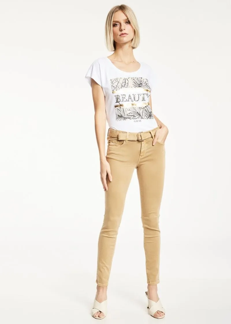 Pantaloni in twill