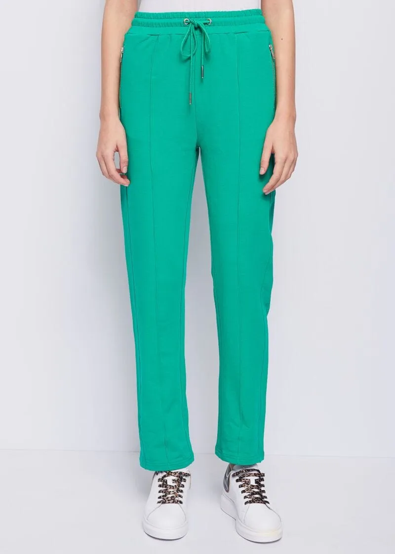 Pantaloni jogging in felpa