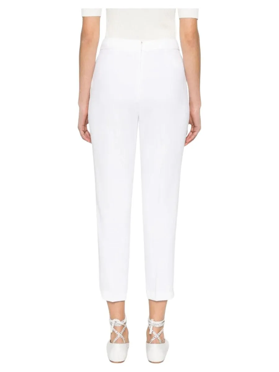 Pantaloni Parano Slim Crêpe Stretch