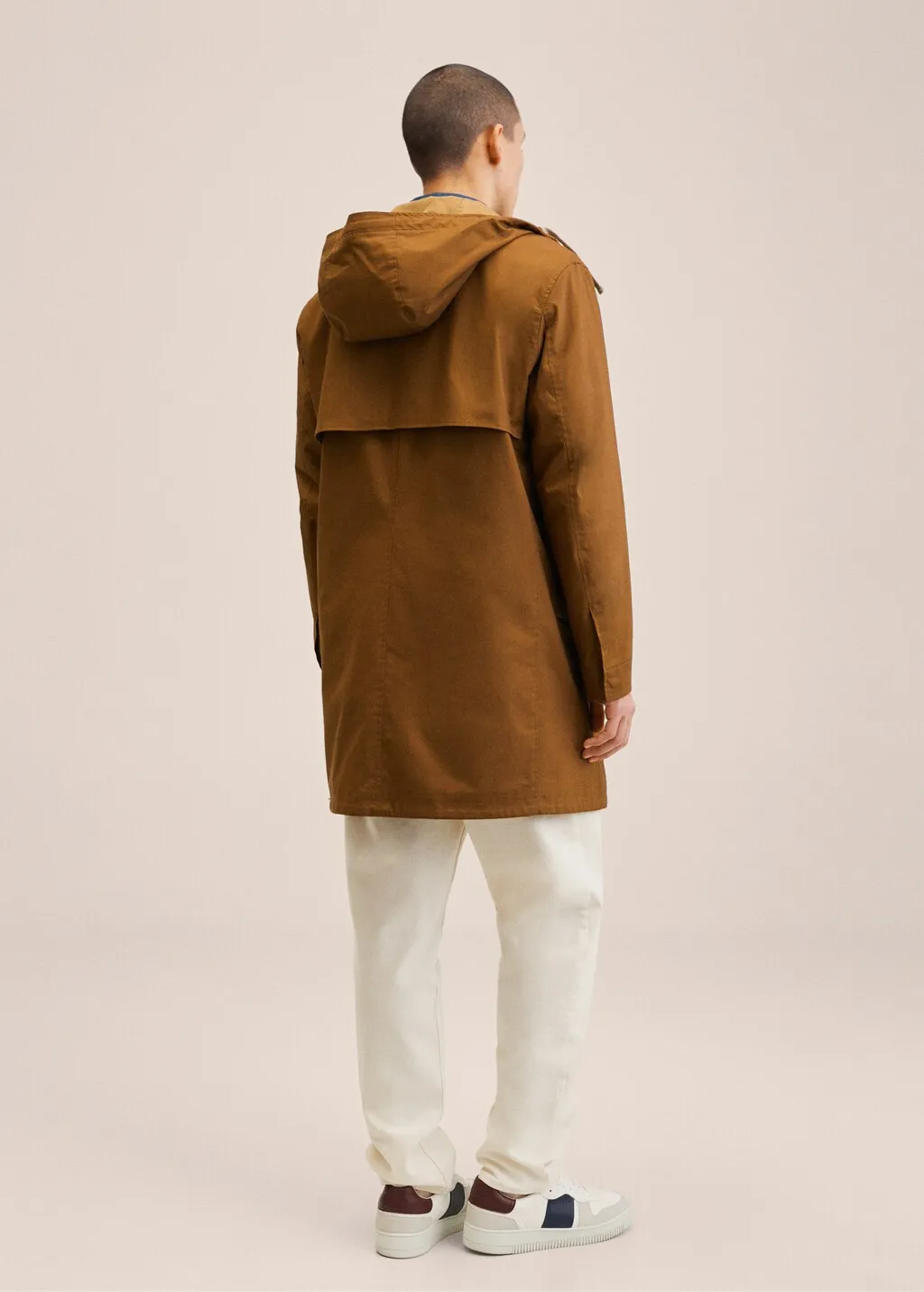 Parka impermeabile cotone