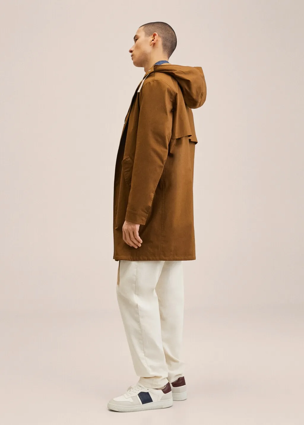 Parka impermeabile cotone