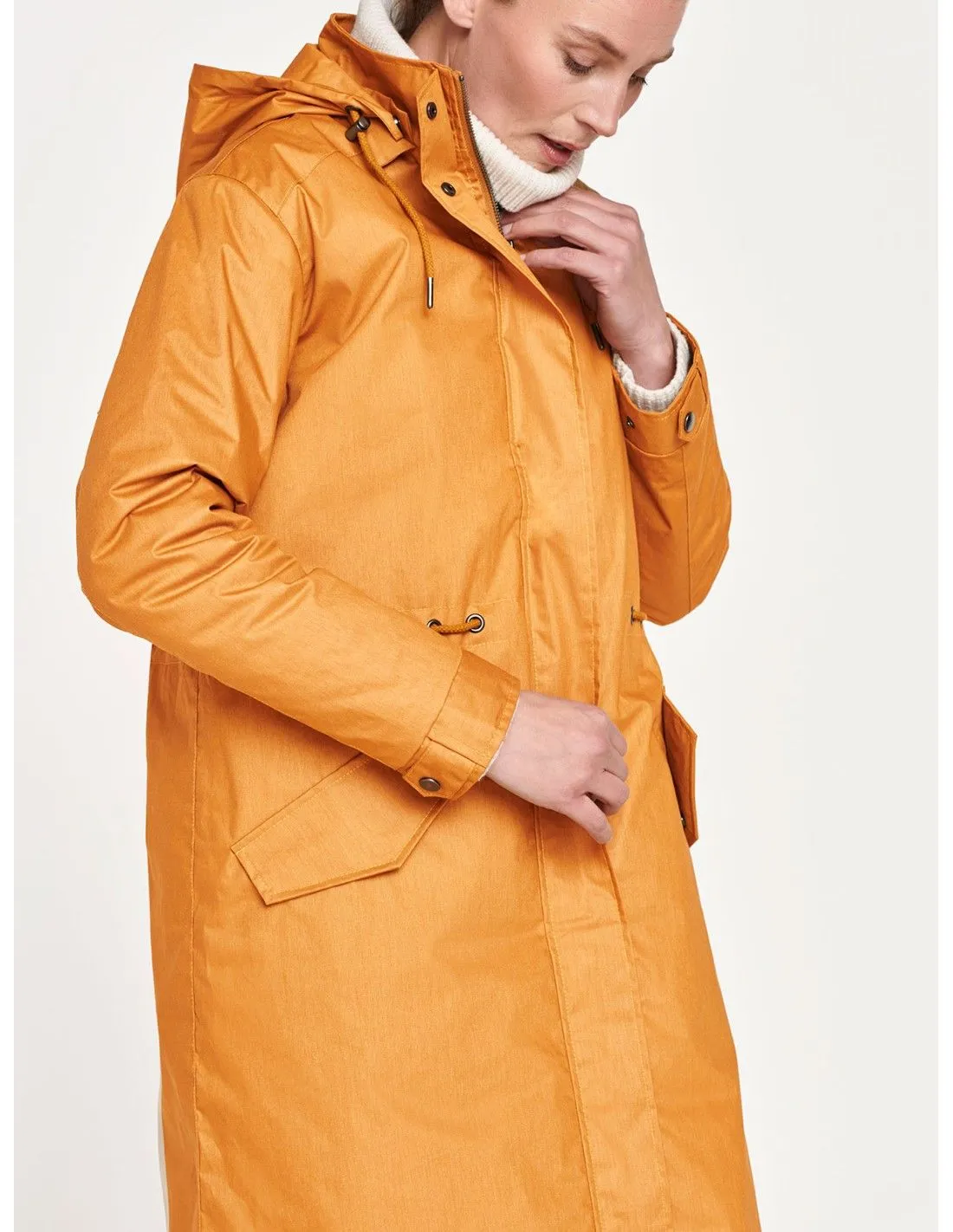 PARKA VEGAN IMPERMEABILE IN COTONE BIOLOGICO "ELLIS"