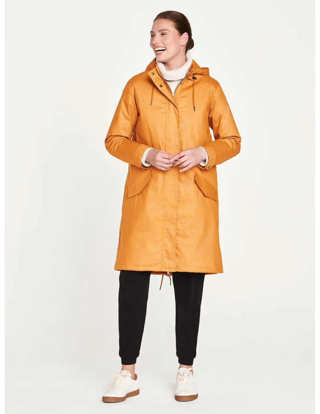 PARKA VEGAN IMPERMEABILE IN COTONE BIOLOGICO "ELLIS"