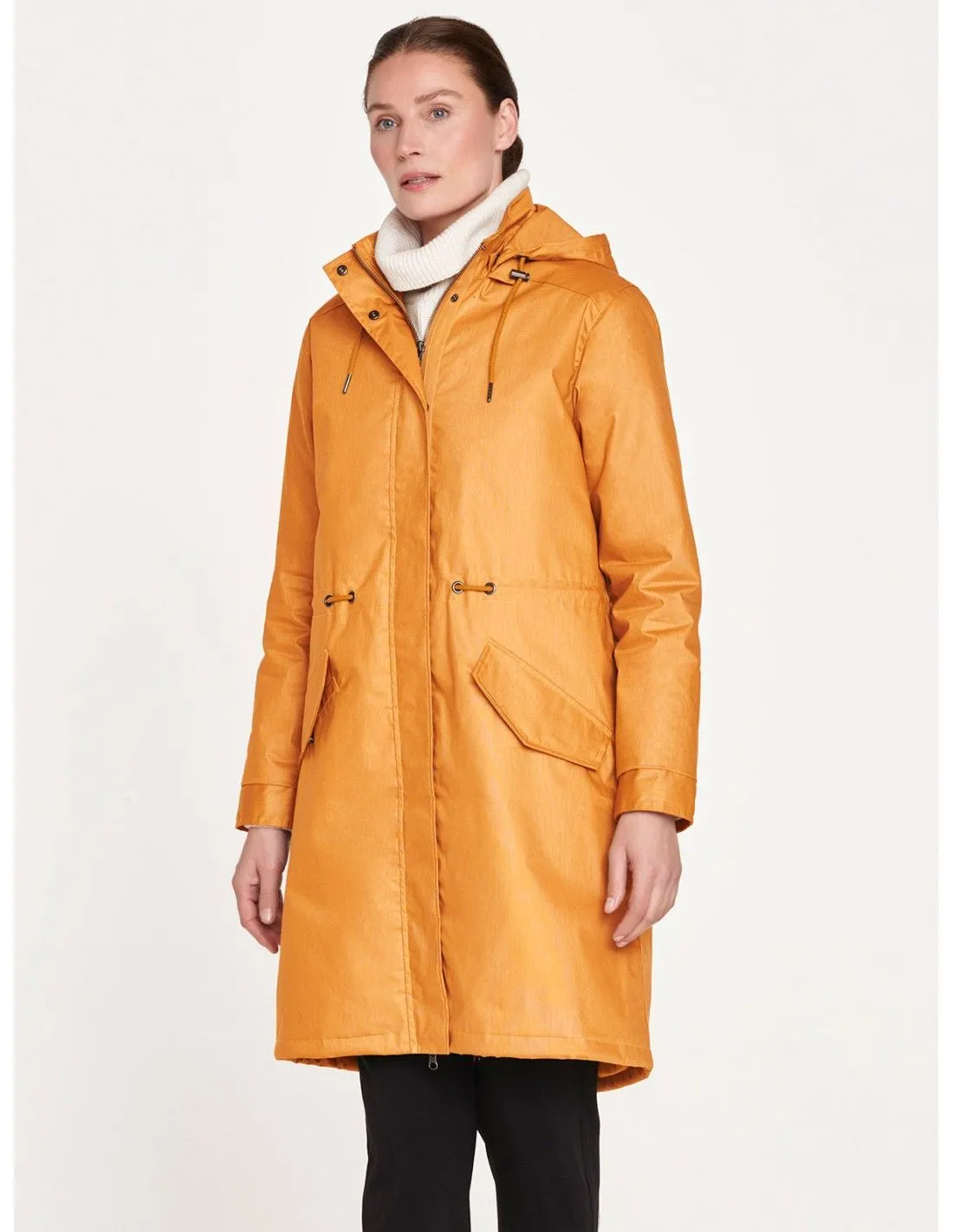 PARKA VEGAN IMPERMEABILE IN COTONE BIOLOGICO "ELLIS"