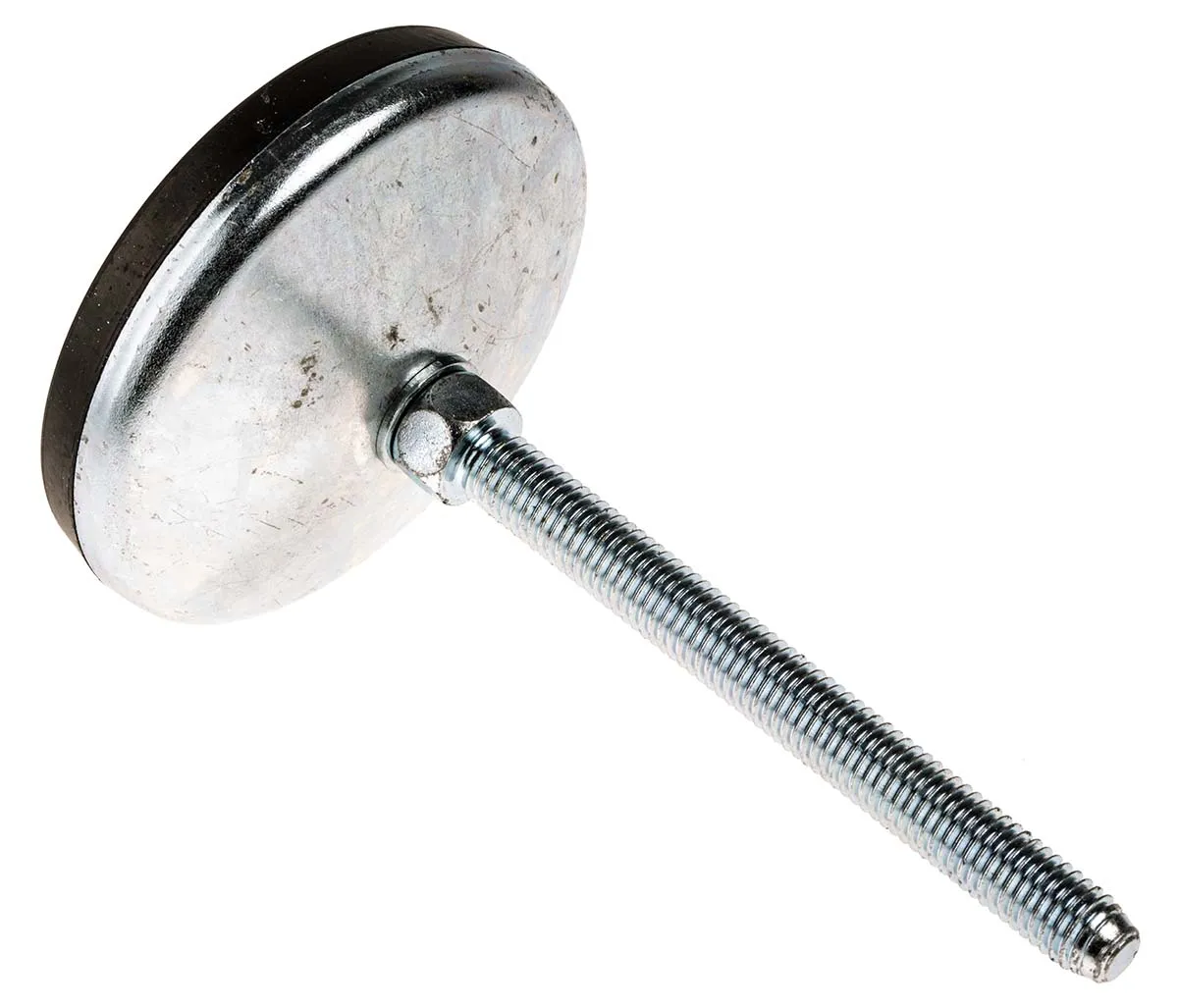 Piedino regolabile RS PRO in Acciaio placcato Zinco, M10 x 100mm, 1000kg