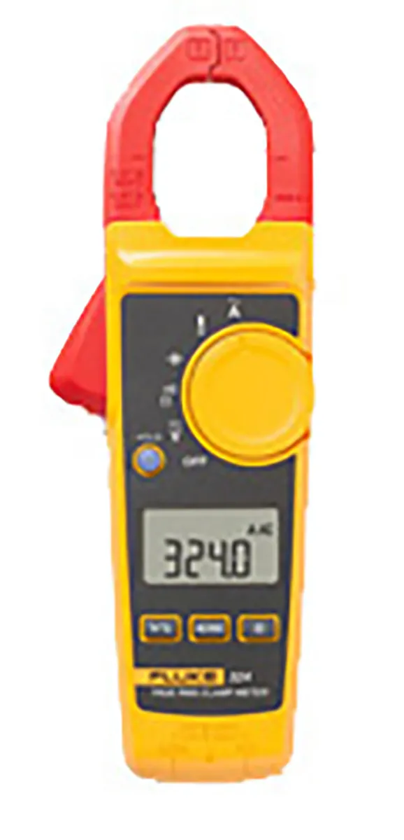 Pinza amperometrica per corrente e tensione Fluke 324, Max 400A ca, Max 600V cc, Cert. RS