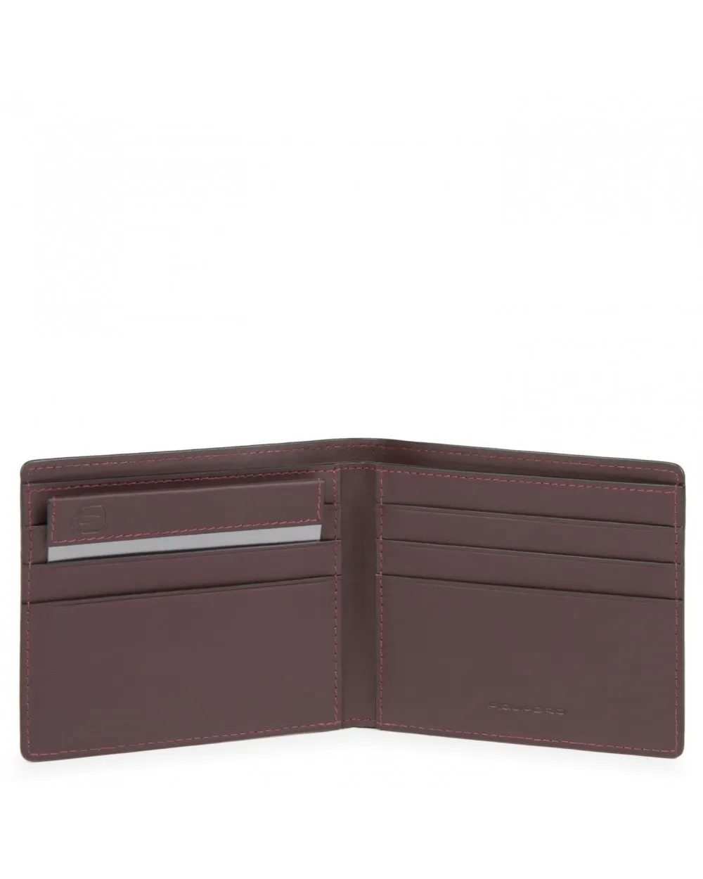 Piquadro - Portafoglio da uomo in pelle con porta carte di credito | Studioarch.com