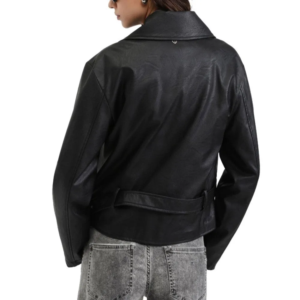Please Giubbotto Biker Donna