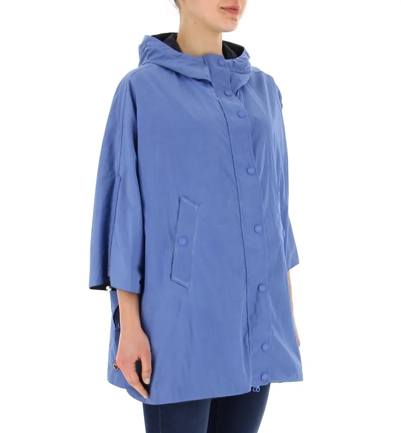 Poncho impermeabile reversibile
