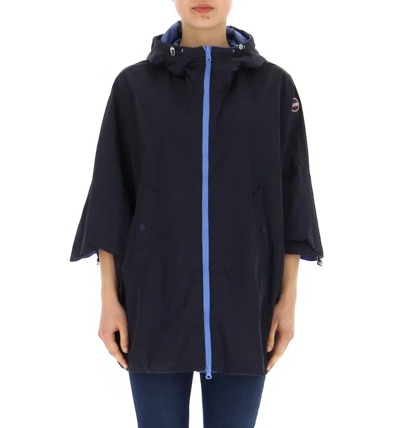 Poncho impermeabile reversibile