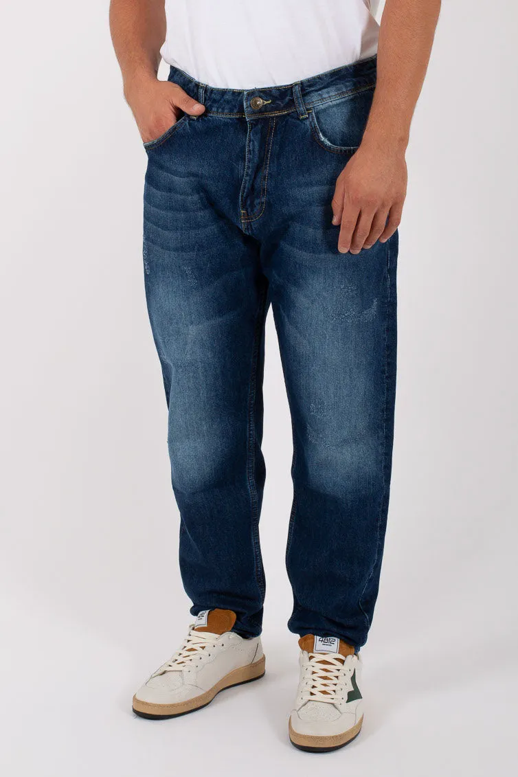 Pont Denim Denim Cropped Fit Uomo