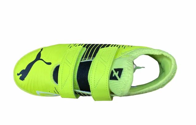 Puma Future Z 4.1 TT V Jr synthetic grass soccer shoe 106405 01 fluorescent yellow-black