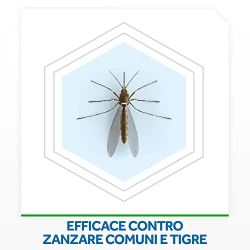 Raid Liquido Elettrico Antizanzare Comuni e Tigre, Inodore, Formato Convenienza, Confezione da 2 Diffusori e 2 Ricariche, 60 Not