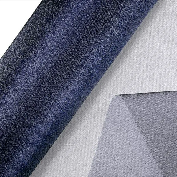 Rotolo di tessuto organza Blu Navy 29 cm x 25 m
