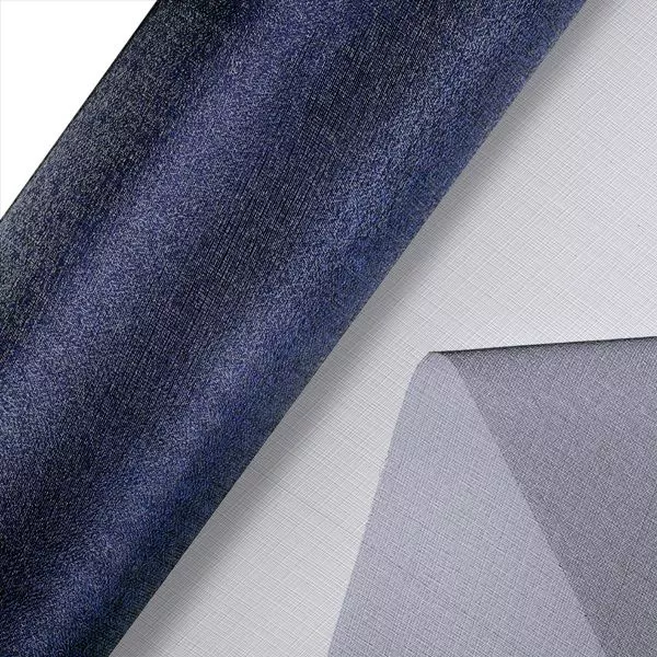 Rotolo di tessuto organza Blu Navy 29 cm x 25 m