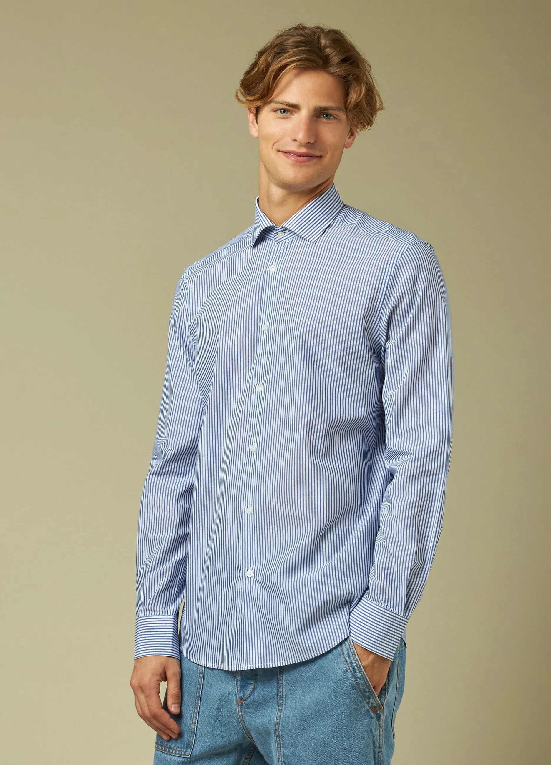 RUMFORD  Camicia a righe uomo