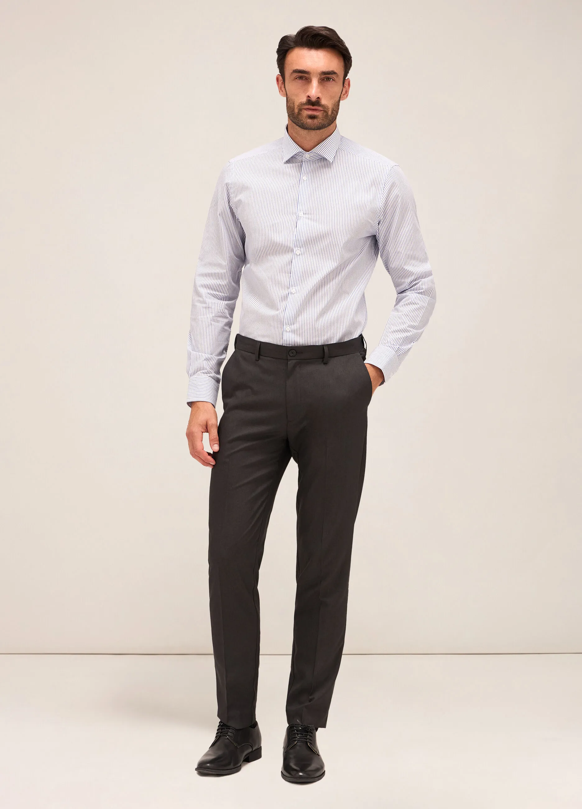 RUMFORD  Pantaloni slim fit in tessuto tecnico uomo