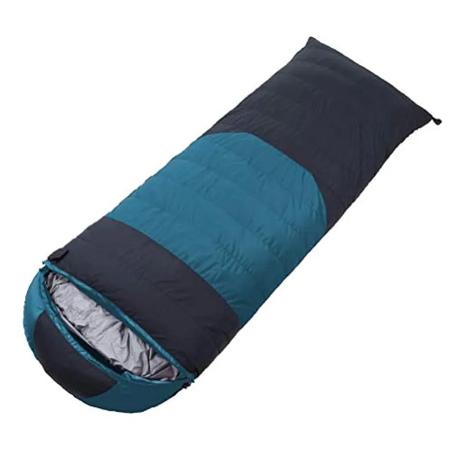 Sacco a pelo in piumino 3-4 stagioni: 210 * 80 cm, resistente all’acqua, perfetto per l’esterno, campeggio, zaino in spalla, esc