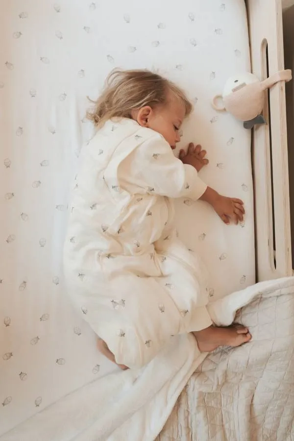 Sacco nanna neonato  Mini 6-18M - TOG 2.2 con maniche e piedini - FISHES 242 - emotional