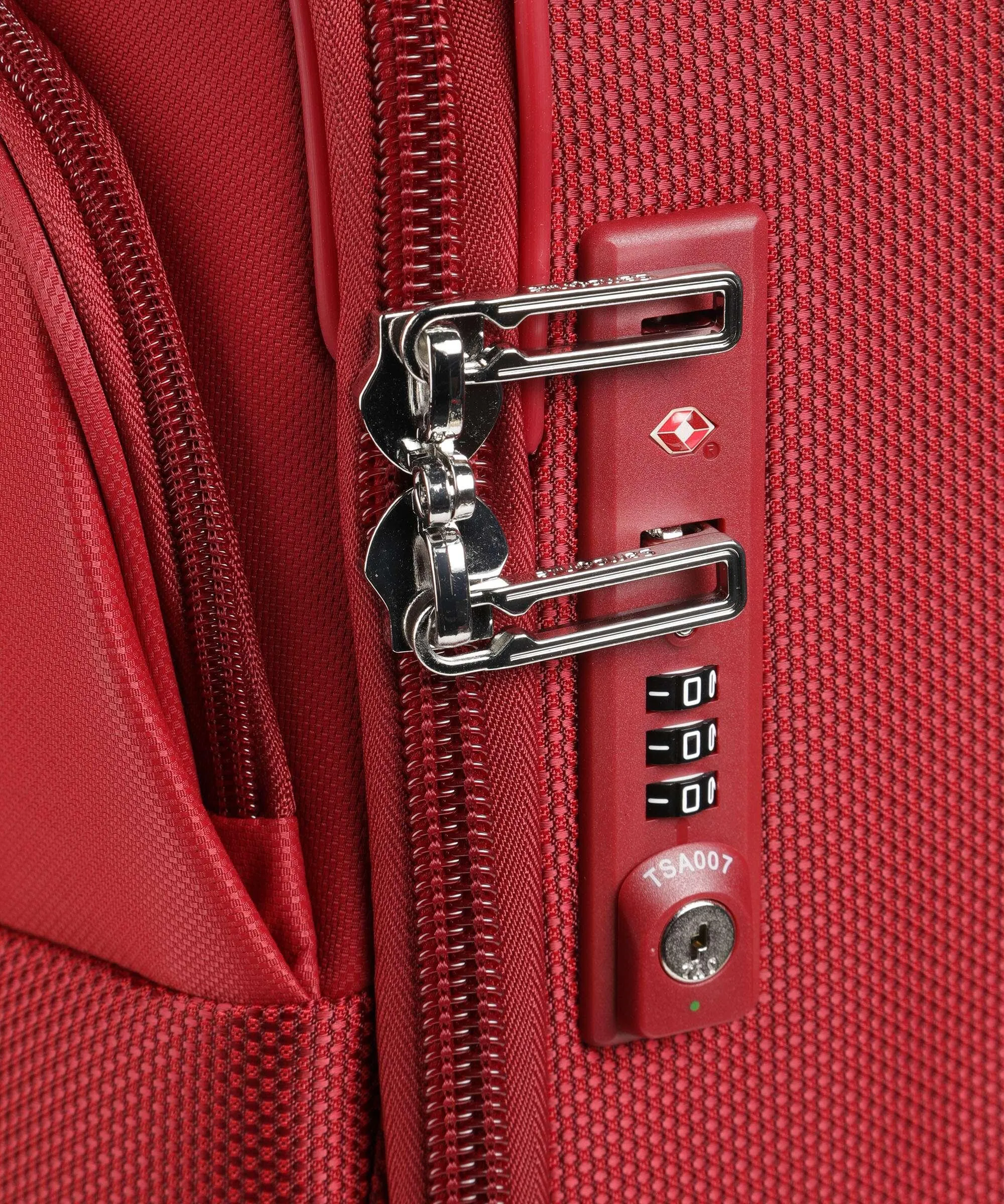  Samsonite B-Lite Icon Valigia trolley (4 ruote) rosso 78 cm  