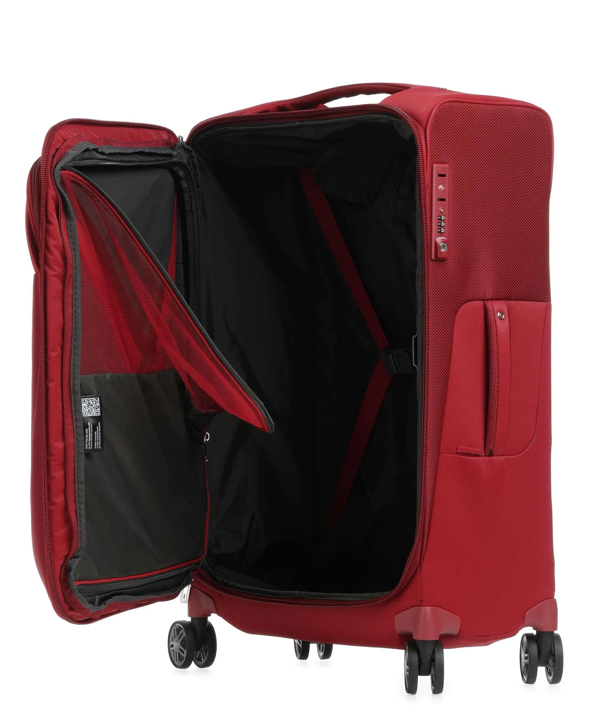  Samsonite B-Lite Icon Valigia trolley (4 ruote) rosso 78 cm  