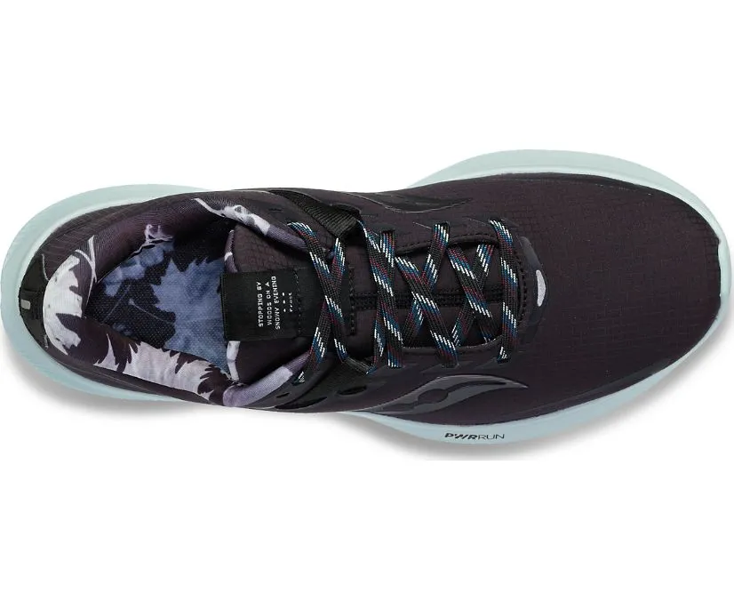 Saucony scarpa da corsa da uomo impermeabile Ride 15 Runshield S20806 01 miles to go-black