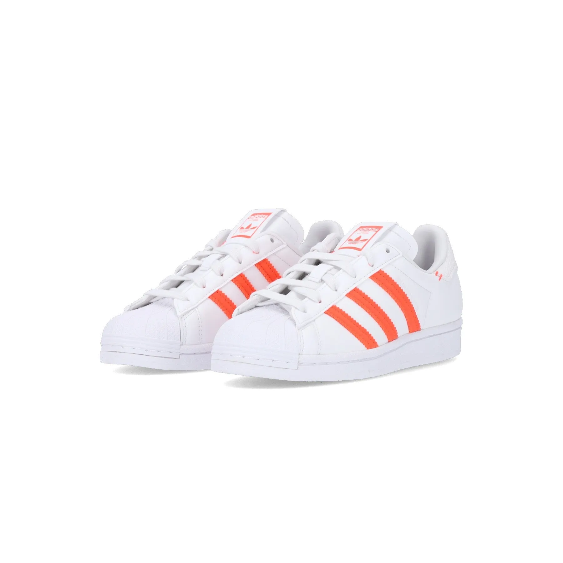 Scarpa Bassa Donna Superstar W Colorway/crystal White/solar Red/grey Two