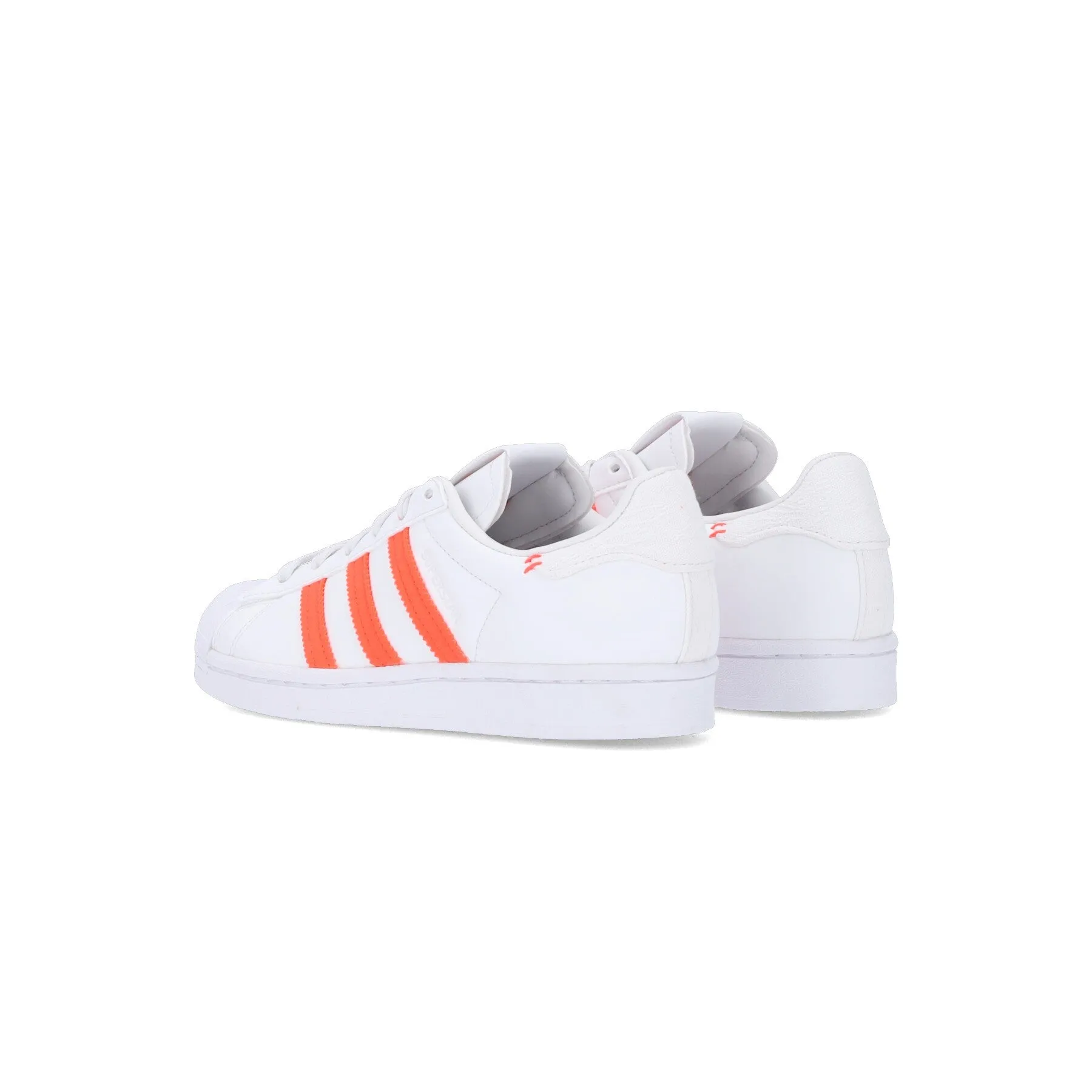 Scarpa Bassa Donna Superstar W Colorway/crystal White/solar Red/grey Two