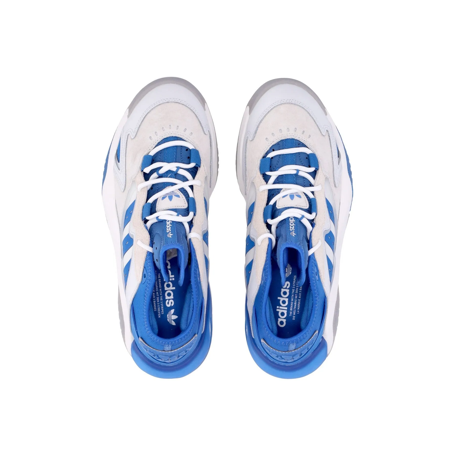 Scarpa Bassa Uomo Streetball Ii Cloud White/blue Bird/ecru Tint