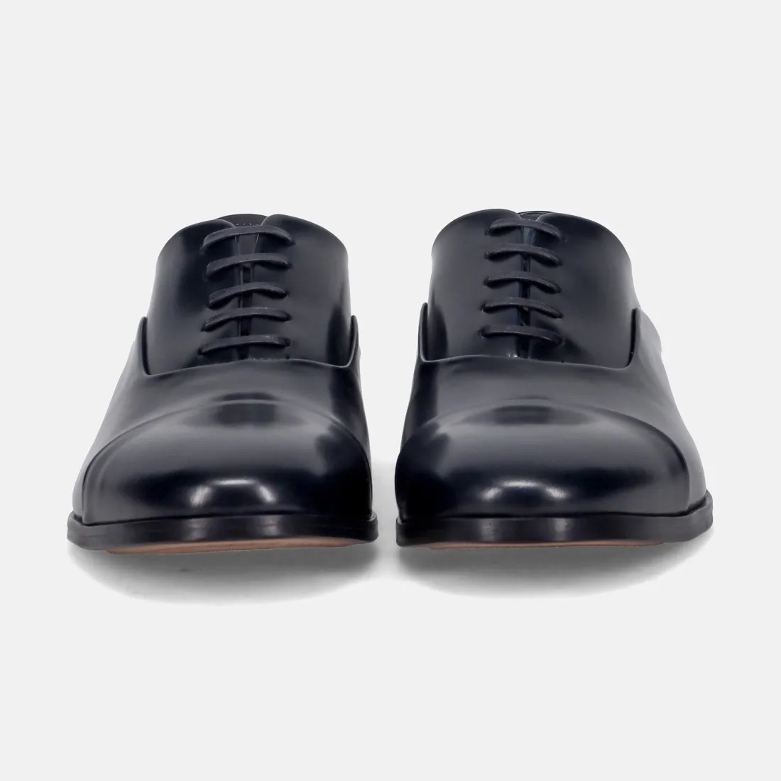 Scarpa oxford da uomo Fabi blu in pelle spazzolata