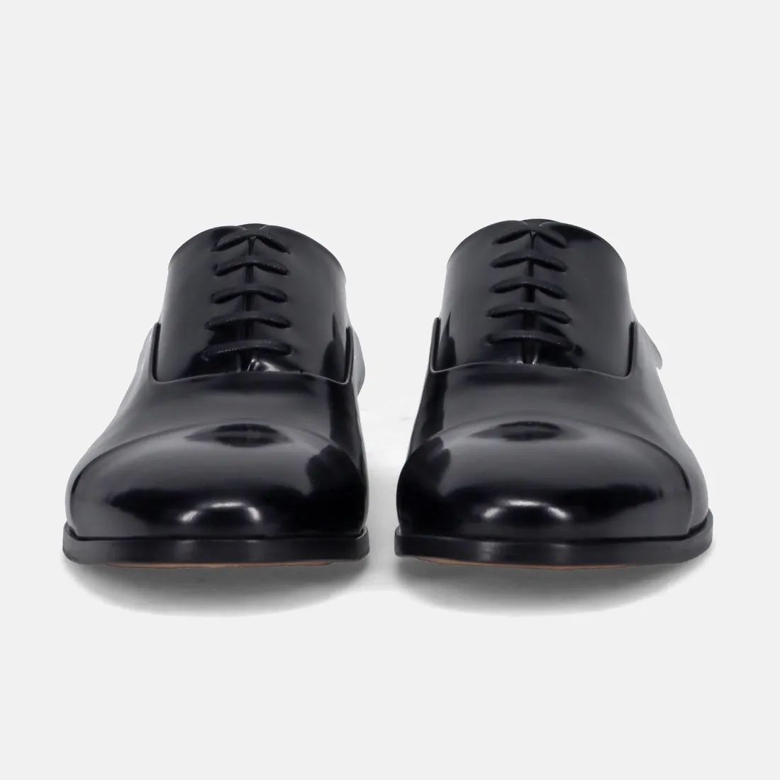 Scarpa oxford da uomo Fabi nera in pelle spazzolata