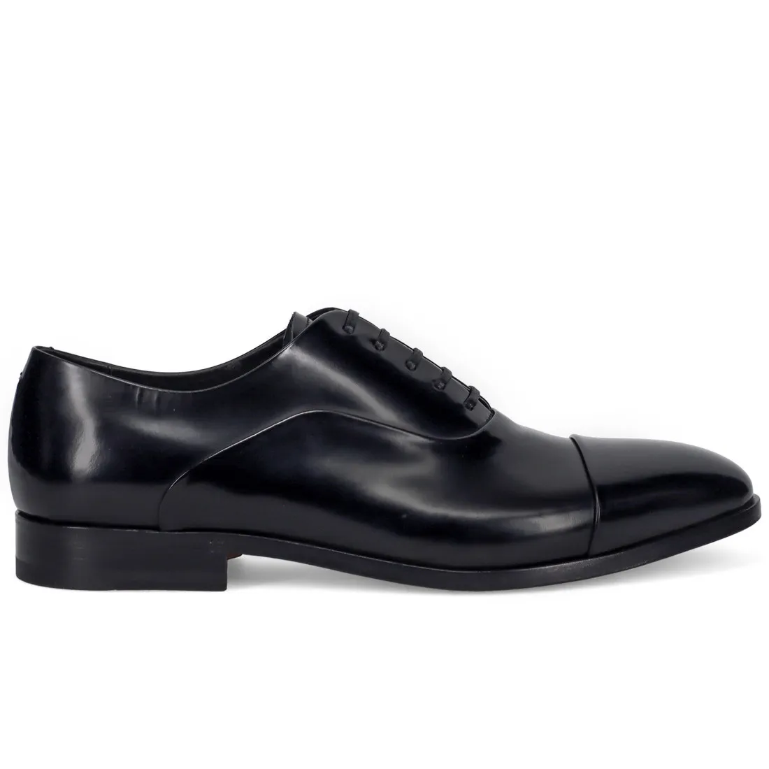 Scarpa oxford da uomo Fabi nera in pelle spazzolata
