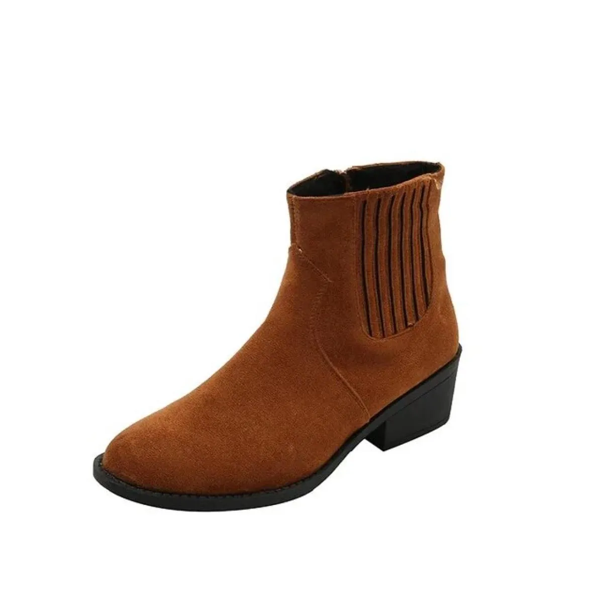 Scarpe da donna 2023 Stivali Chelsea da donna alla moda Stivali corti Scarpe basse comode in pelle naturale Prodotti di moda aut