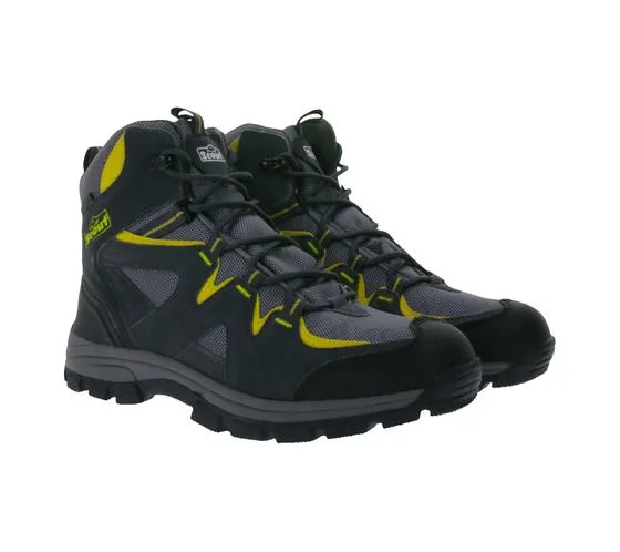 Scarpe da trekking per bambini Scout, stivali robusti con soletta estraibile 79881530 grigio