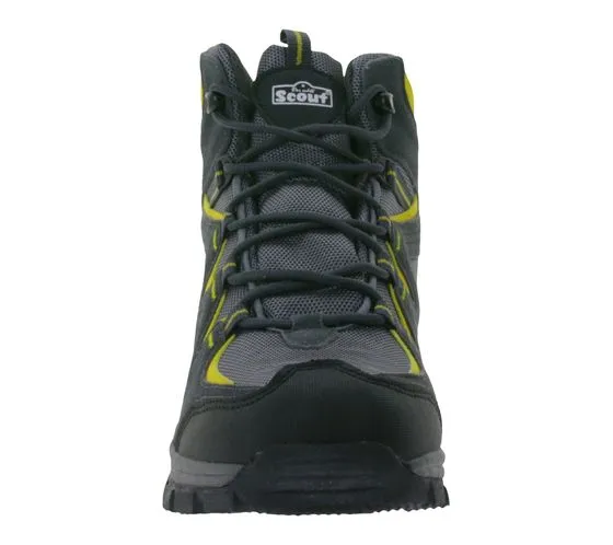 Scarpe da trekking per bambini Scout, stivali robusti con soletta estraibile 79881530 grigio