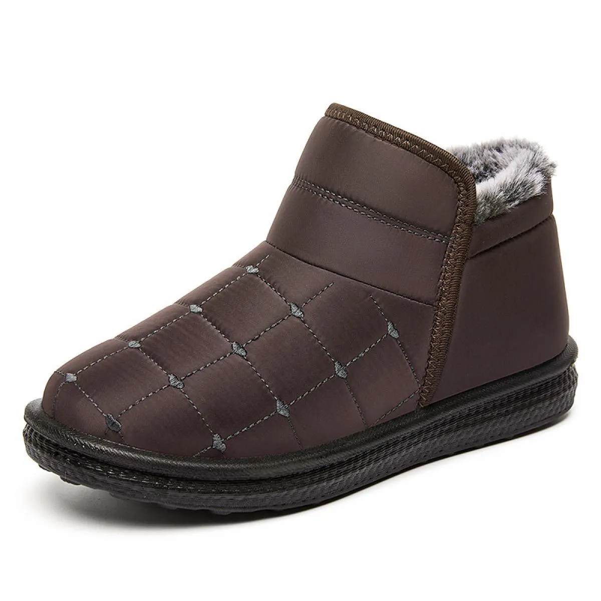 Scarpe di cotone Donna Inverno 2023 Stivali da donna Stivali caldi di cotone da donna Stivali da neve imbottiti casual Piattafor