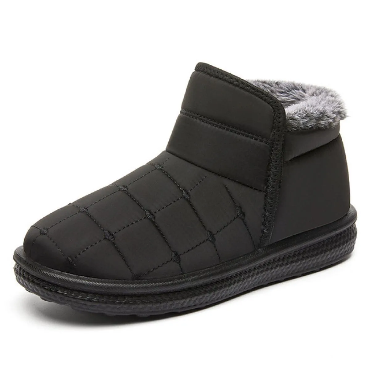 Scarpe di cotone Donna Inverno 2023 Stivali da donna Stivali caldi di cotone da donna Stivali da neve imbottiti casual Piattafor