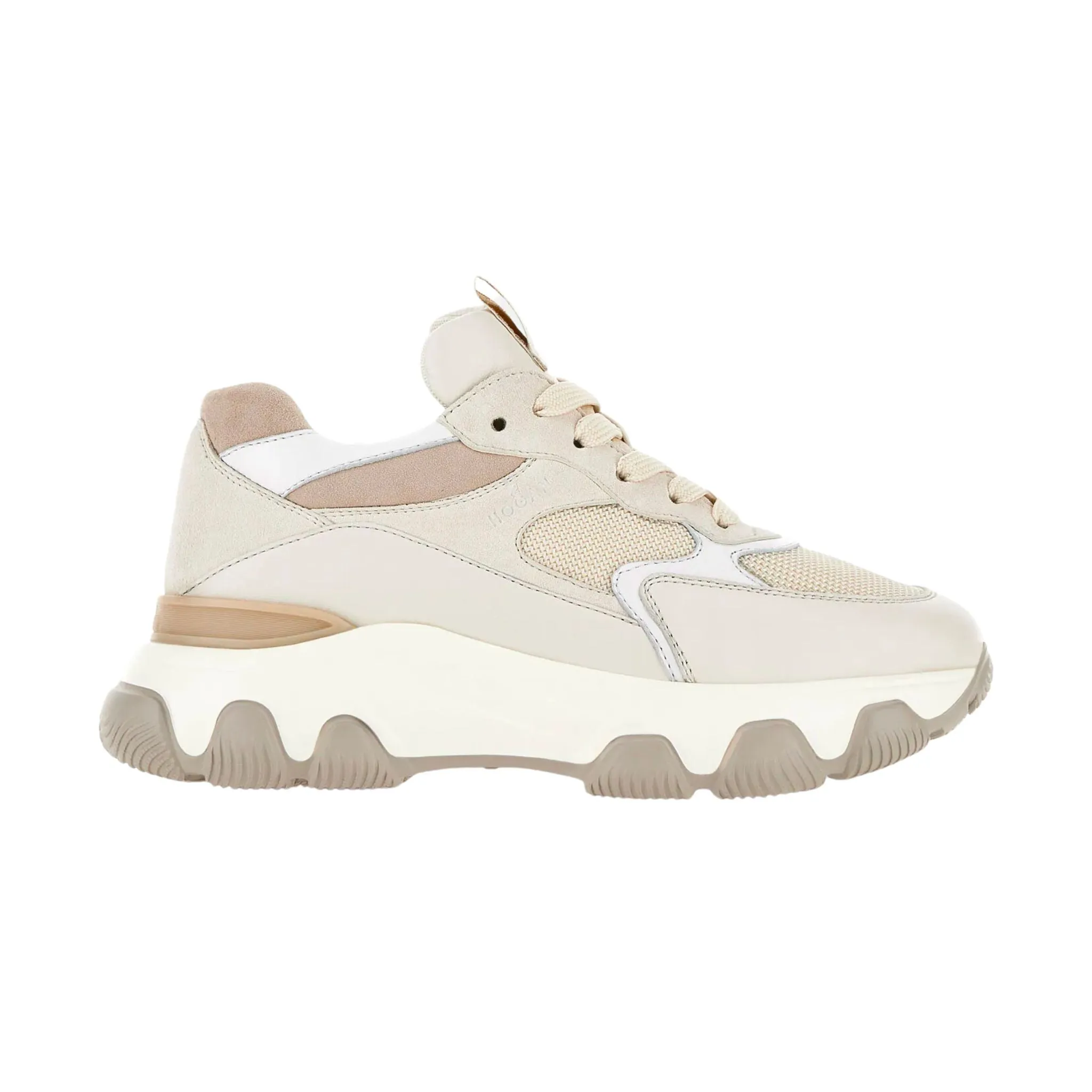 Scarpe Donna con inserti in tessuto