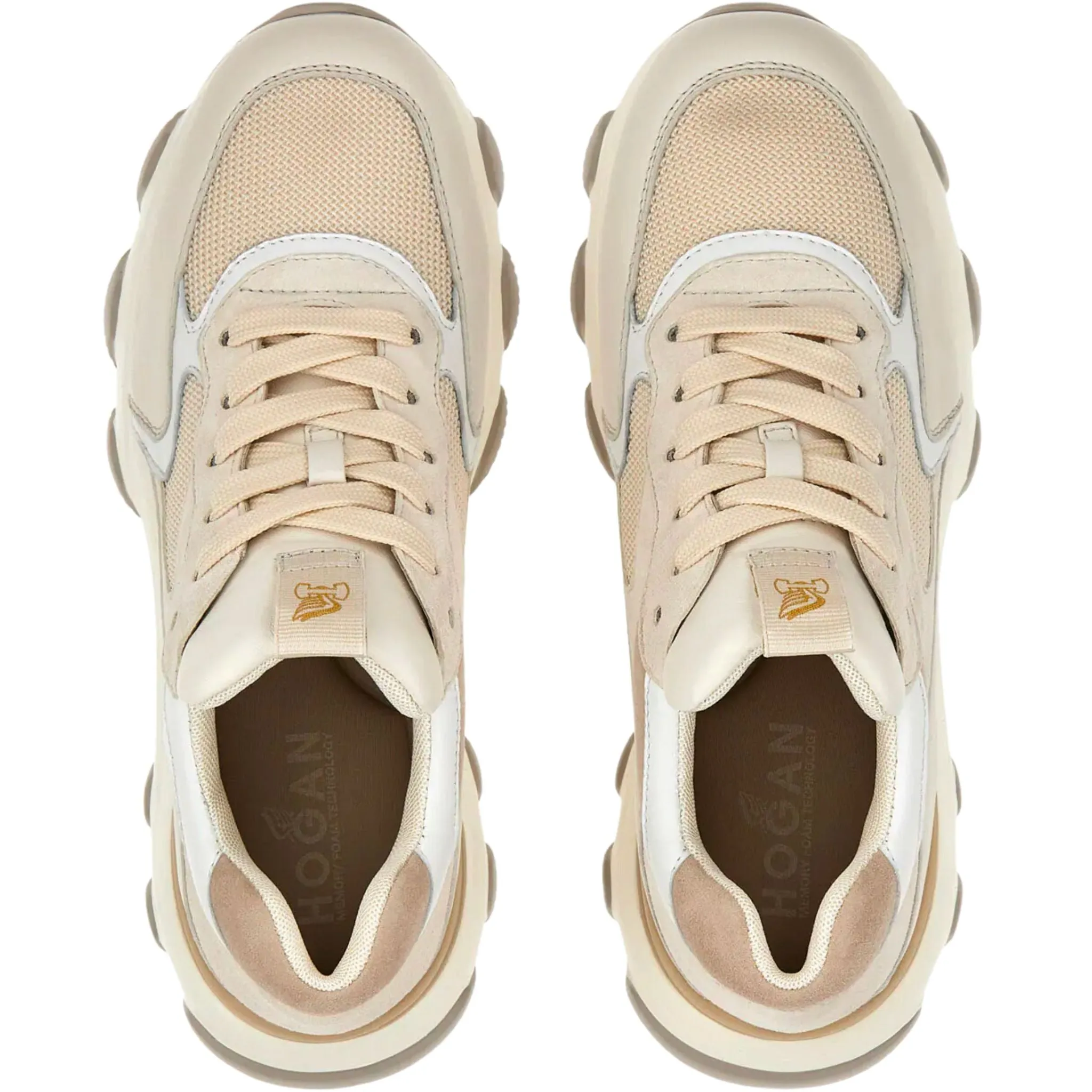 Scarpe Donna con inserti in tessuto