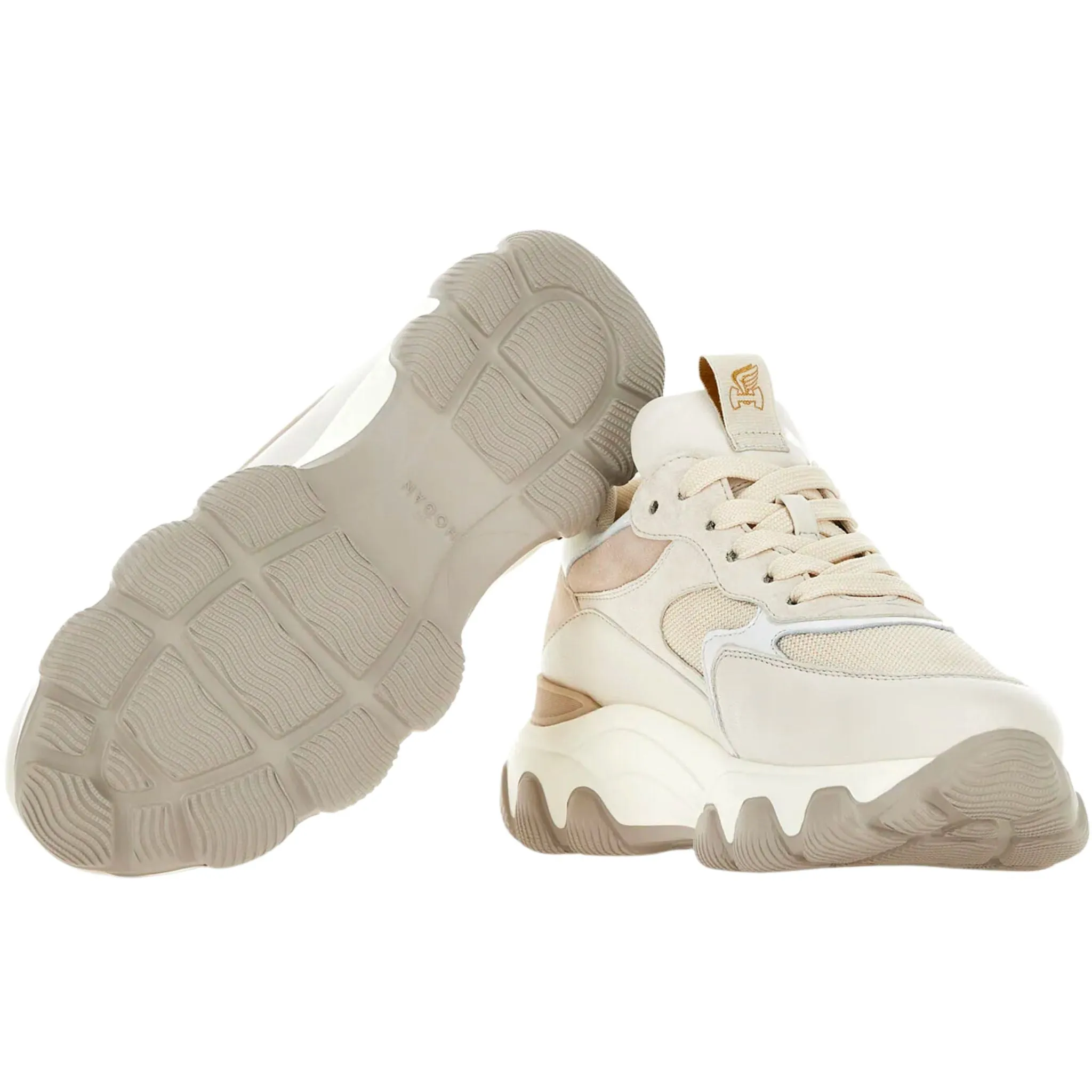 Scarpe Donna con inserti in tessuto