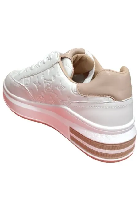 Scarpe Laura Biagiotti 8004 Bianco Beige