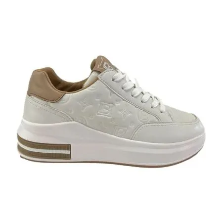 Scarpe Laura Biagiotti 8004 Bianco Beige
