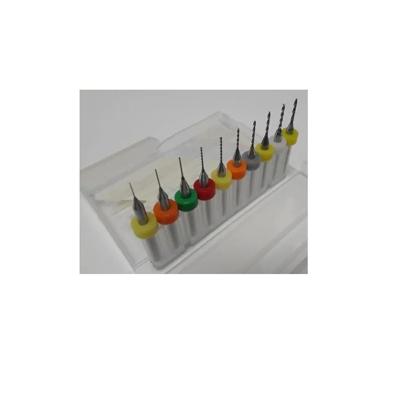 Set di 10 micro punte da 1,1 - 2,0 mm.