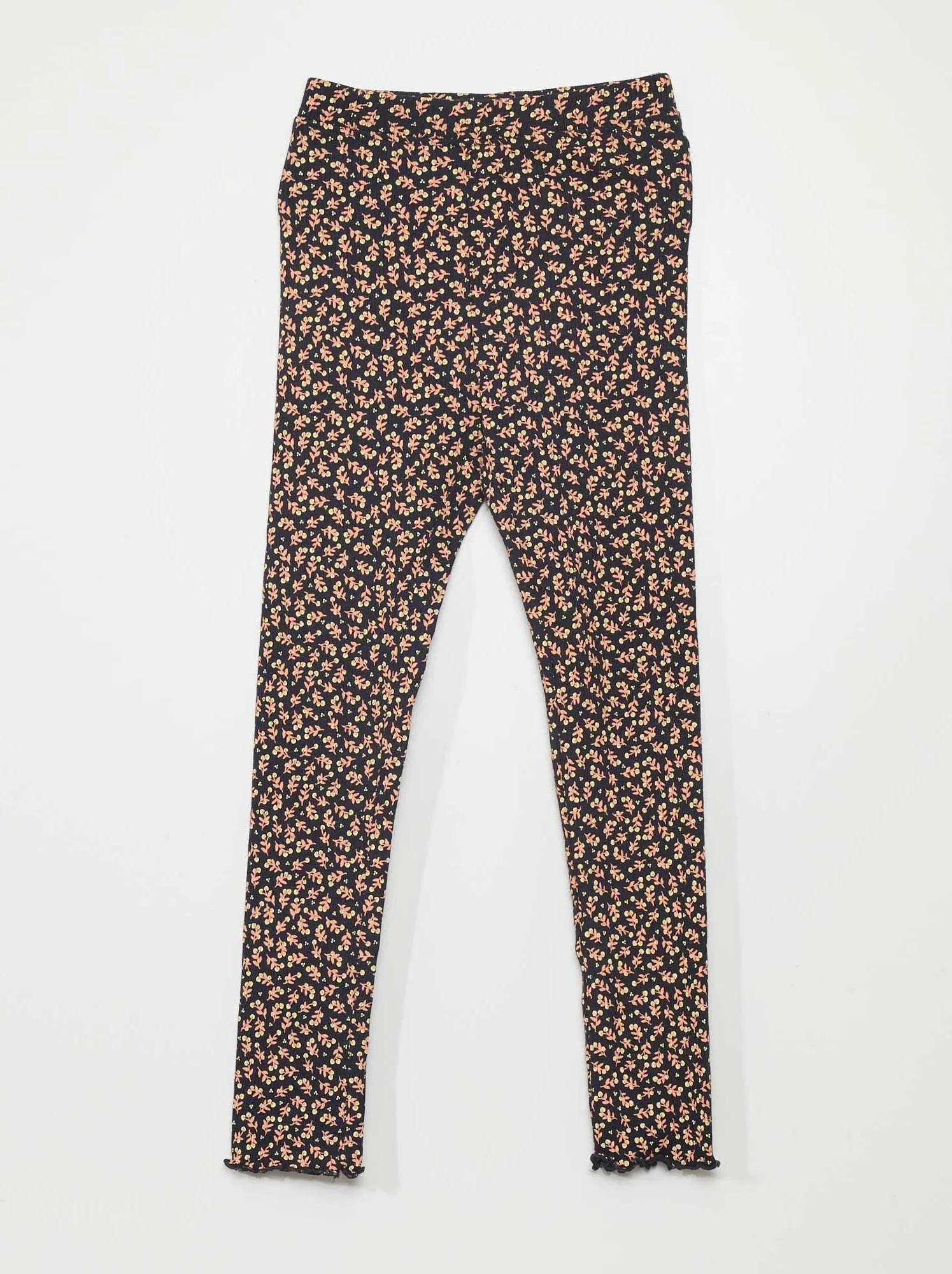 Set di 2 leggings a coste - BLU