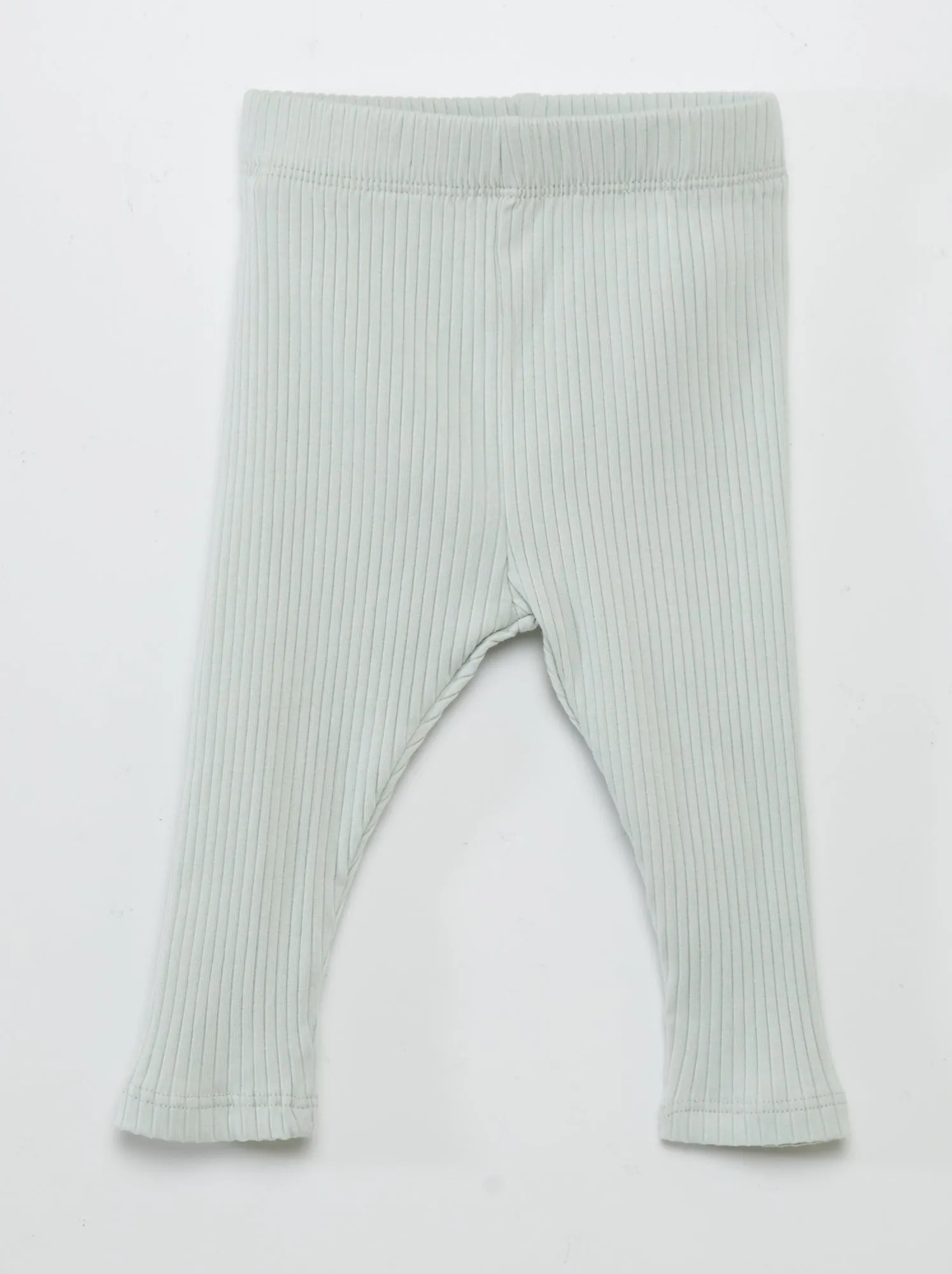 Set di 3 leggings a coste - VERDE