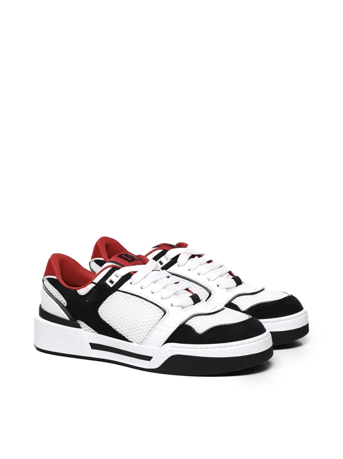 SNEAKERS LOW TOP IN PELLE DI VITELLO