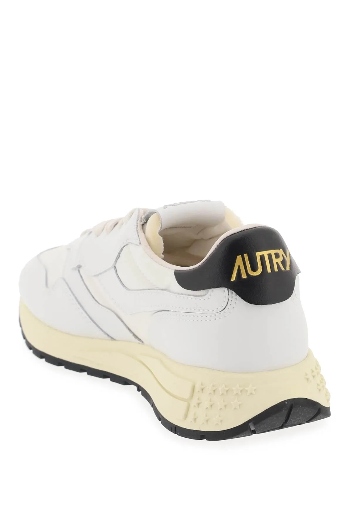 Sneakers Reelwind Low In Nylon E Pelle
