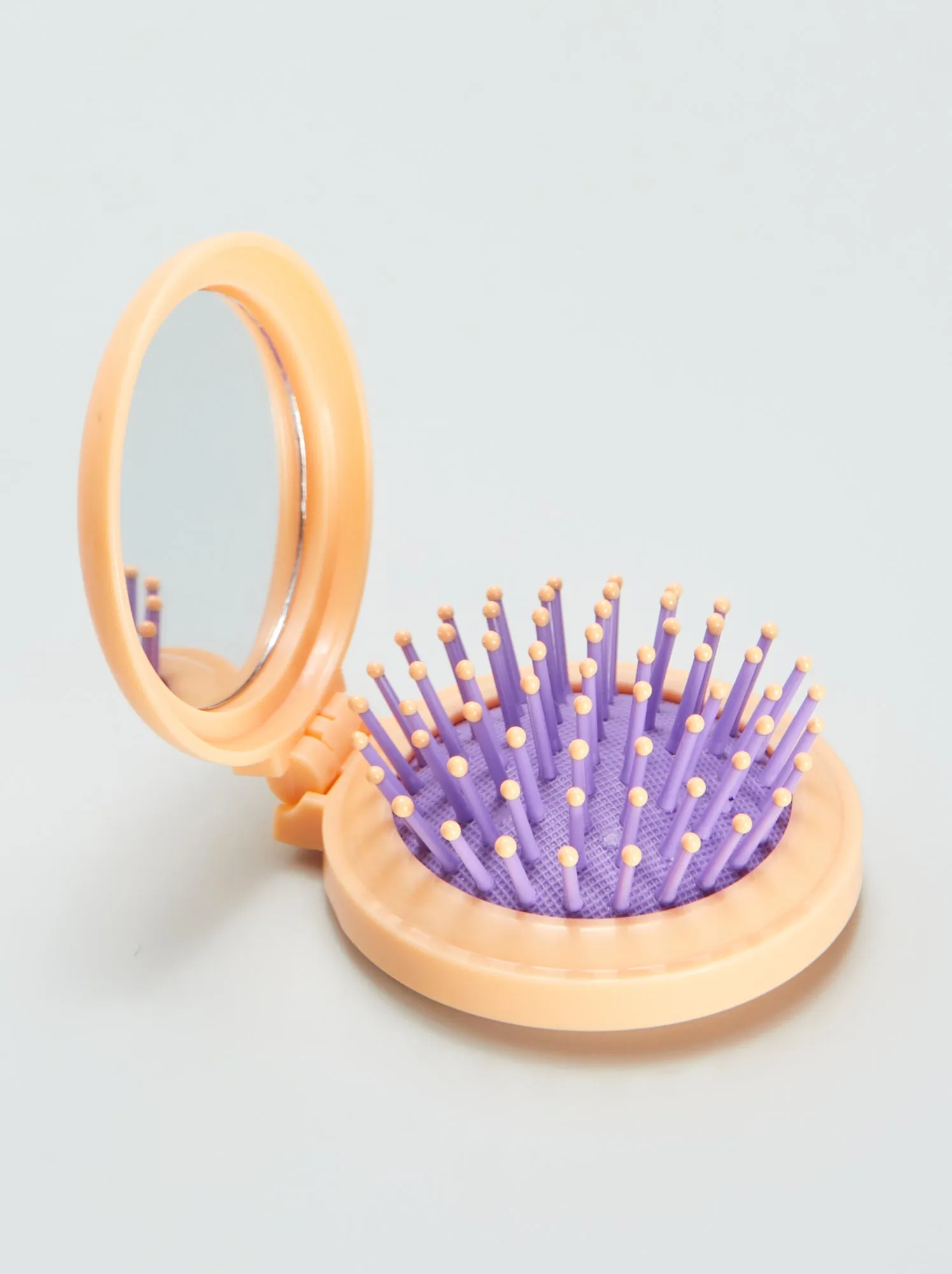 Spazzola per capelli rotonda - ARANCIONE